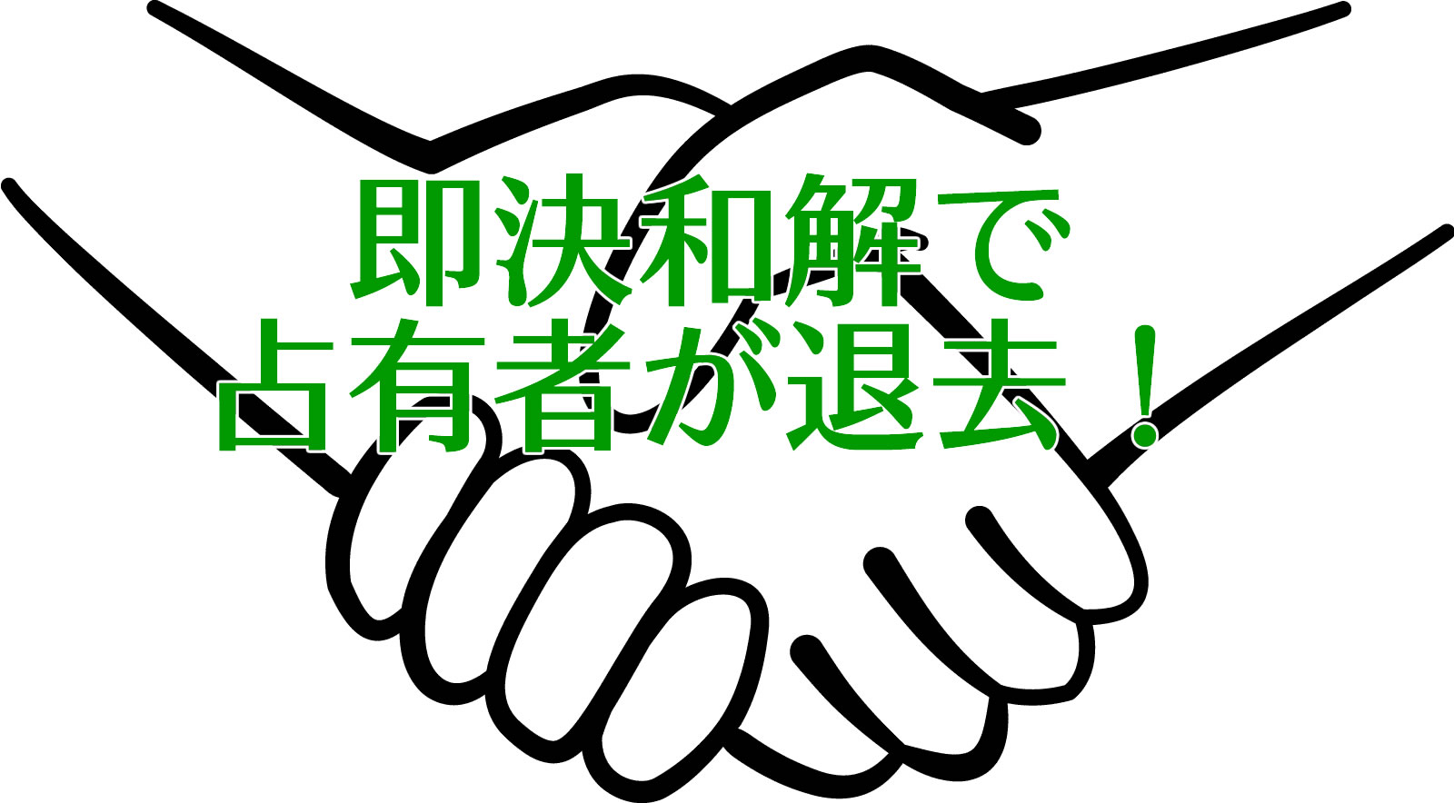数十年間、土地を不法占有されていた事例の解決